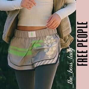 Free People shorts activewear hiking running Movement gym workout XS